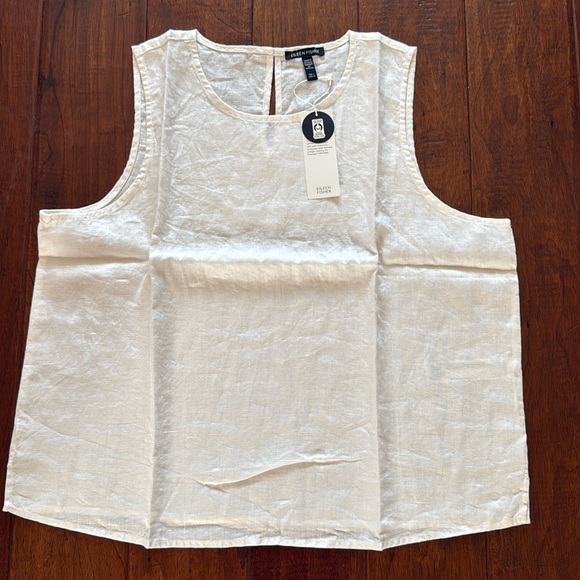 Eileen Fisher Tops - NWT Eileen Fisher white top Size Large